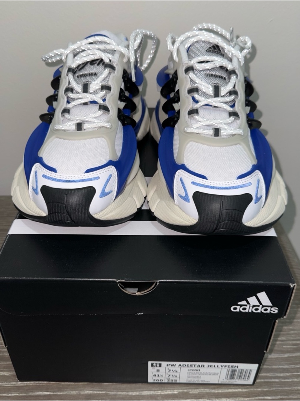 BRAND NEW Adidas x Pharrell Williams Adistar Jellyfish “Virginia” – Size 8 Men